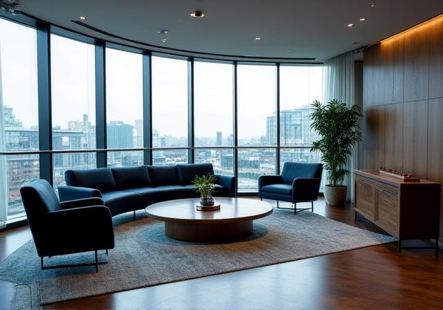 Professional legal consultation in a modern London office